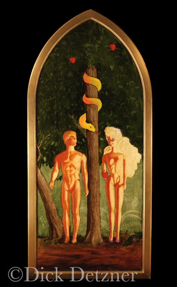 Barbia and Ken in the Garden of Eden